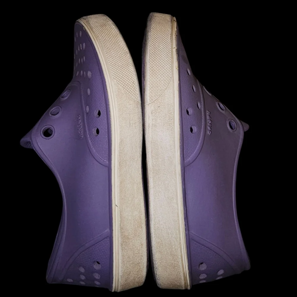 Native Shoes Kids Purple Slip-On Shoes